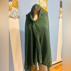 Elegant Green Shawl Wrap